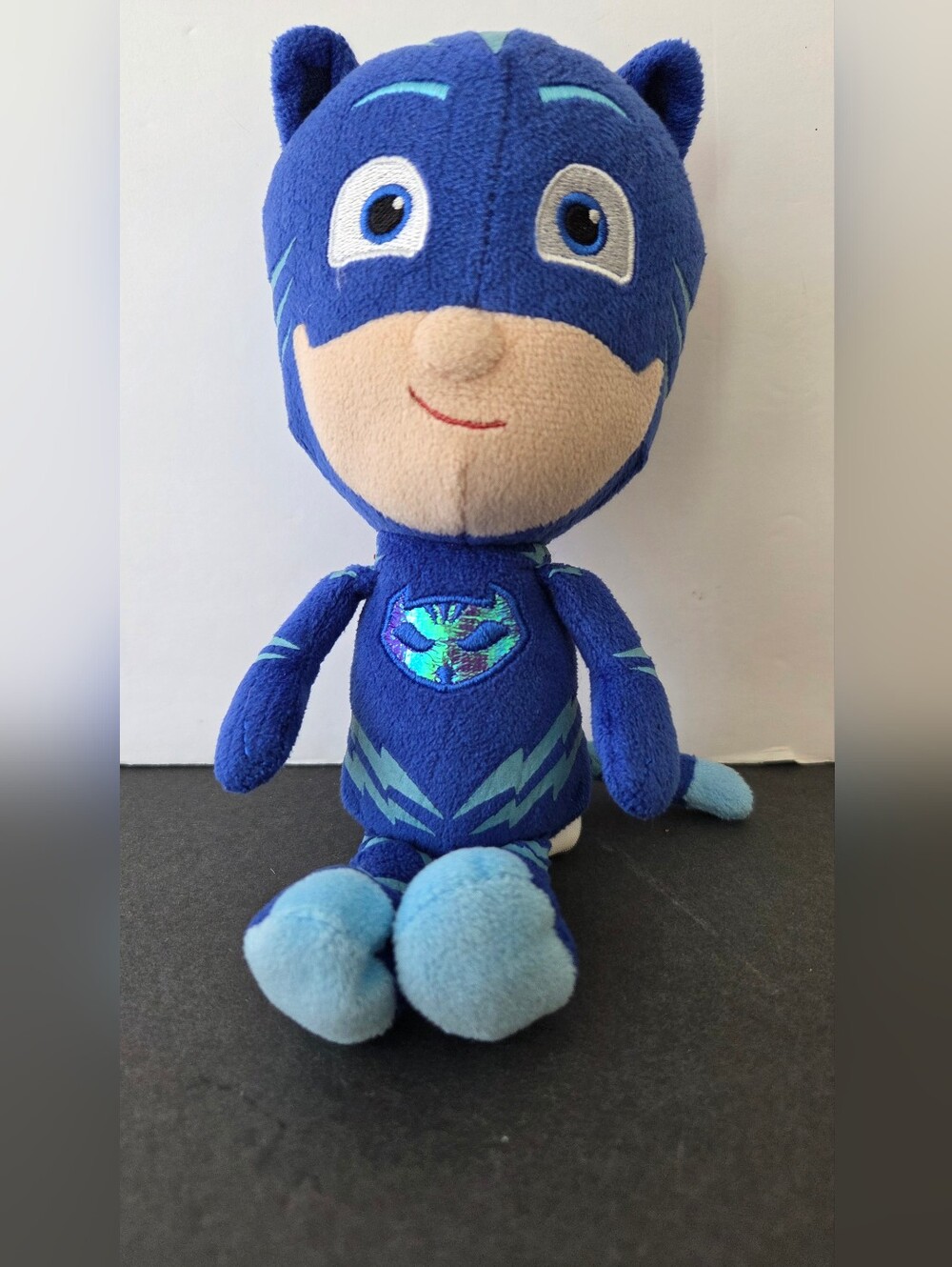 PJ Masks Catboy Plush Just Play Blue Stuffed Animal Toy 7"